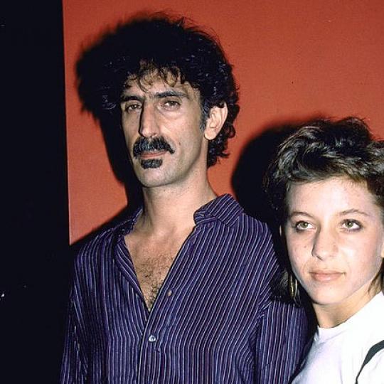 Musician Frank Zappa and daughter Moon Unit. (Photo by David Mcgough/DMI/The LIFE Picture Collection via Getty Images)