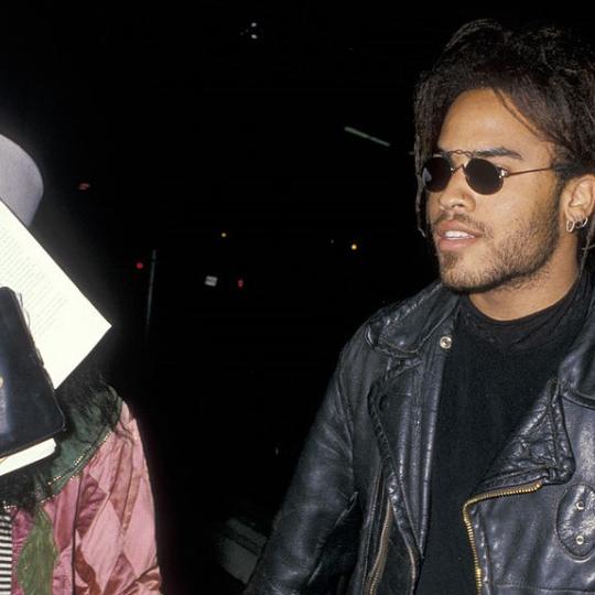 Lisa Bonet and Lenny Kravitz during "Promised Land" Premiere at Mann's Westwood Theater in Los Angeles, California, United States. (Photo by Ron Galella/Ron Galella Collection via Getty Images)