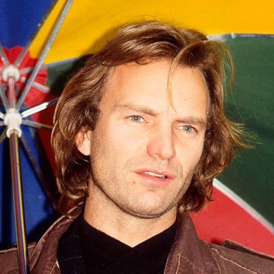 English singer-songwriter Sting, 1987. (Photo by Michael Putland/Getty Images)