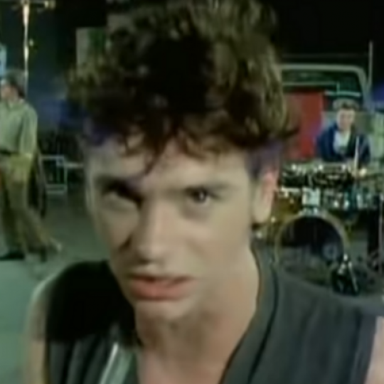 INXS in the "Don't Change" video