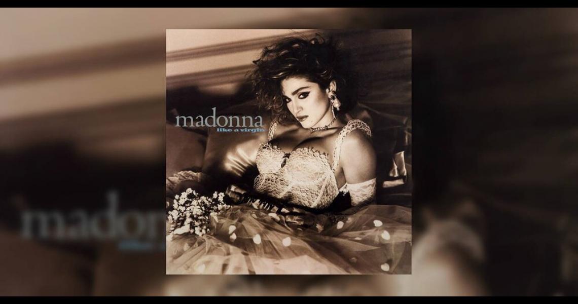 Madonna Like a Virgin album cover 