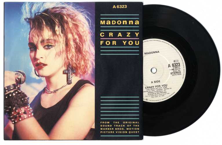 March 1985 Madonna Releases Crazy For You From Vision Quest Soundtrack Totally 80s