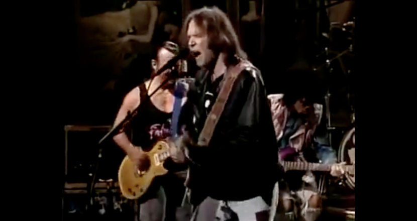 Neil Young on 'Saturday Night Live,' 1989