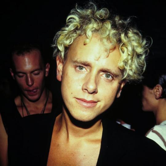 Martin Gore of Depeche Mode at Club USA, New York, New York, September 23, 1993. (Photo by Steve Eichner/Getty Images)