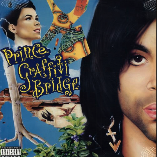 Cover art for album 'Graffiti Bridge'