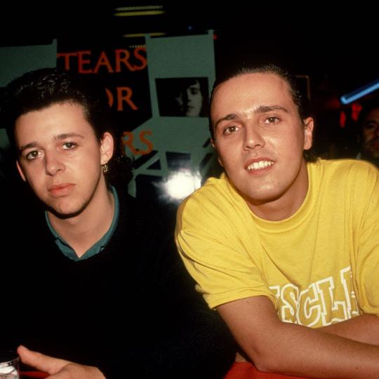  Roland Orzabal and Curt Smith of Tears For Fears circa 1985 in New York City. (Photo by Robin Platzer/IMAGES/Getty Images)