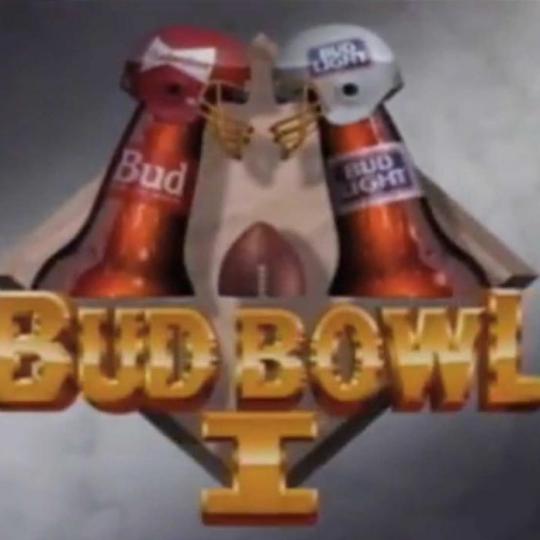 Graphic from Bud Bowl I