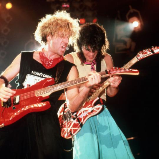 Sammy Hagar and Van Halen