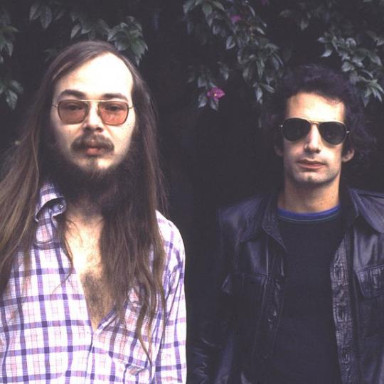 Walter Becker and Donald Fagen of Steely Dan, 1977 (Photo by Chris Walter/WireImage)