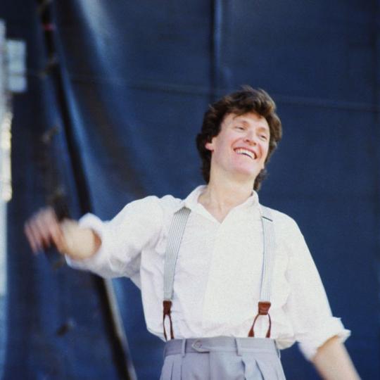 Steve Winwood performs at Riverfest in St. Paul, Minnesota in July 1988. (Photo by Jim Steinfeldt/Michael Ochs Archives/Getty Images) 