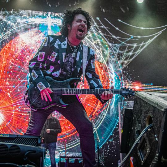 OSLO, NORWAY - JUNE 20: Steve Lukather from TOTO onstage at the Over Oslo Festival on June 20, 2019 in Oslo, Norway. (Photo by Per Ole Hagen/Redferns)