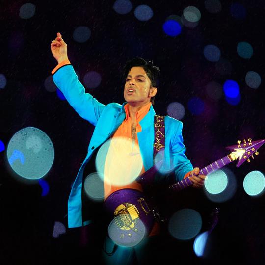 Prince at Super Bowl XLI, 2007