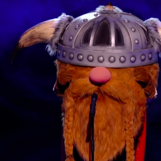The Viking performs on 'The Masked Singer'