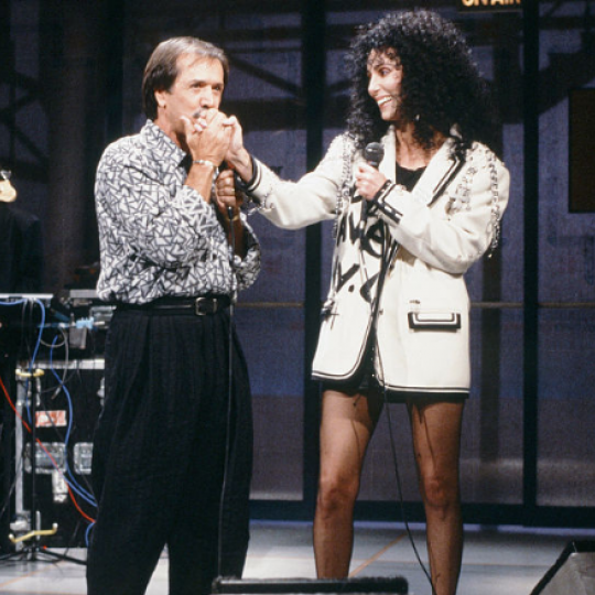 Sonny and Cher reunite, 1989