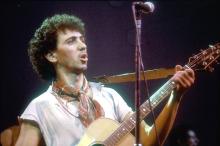 Kevin ROWLAND and Dexys MIDNIGHT RUNNERS; Kevin Rowland of Dexys Midnight Runners performing at The Venue, London in 1982.