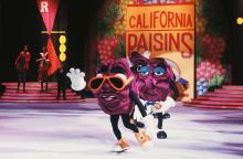 The California Raisins...on ice
