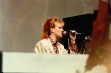 Howard Jones at Live Aid, 1985
