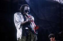 Miles Davis in 1986