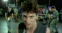 INXS in the "Don't Change" video