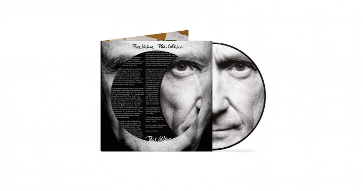 Phil Collins Face Value 1970's Button Badge Pin Pinback Genesis Concert Tour 375 