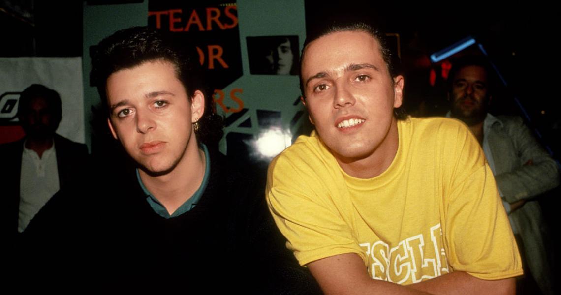  Roland Orzabal and Curt Smith of Tears For Fears circa 1985 in New York City. (Photo by Robin Platzer/IMAGES/Getty Images)