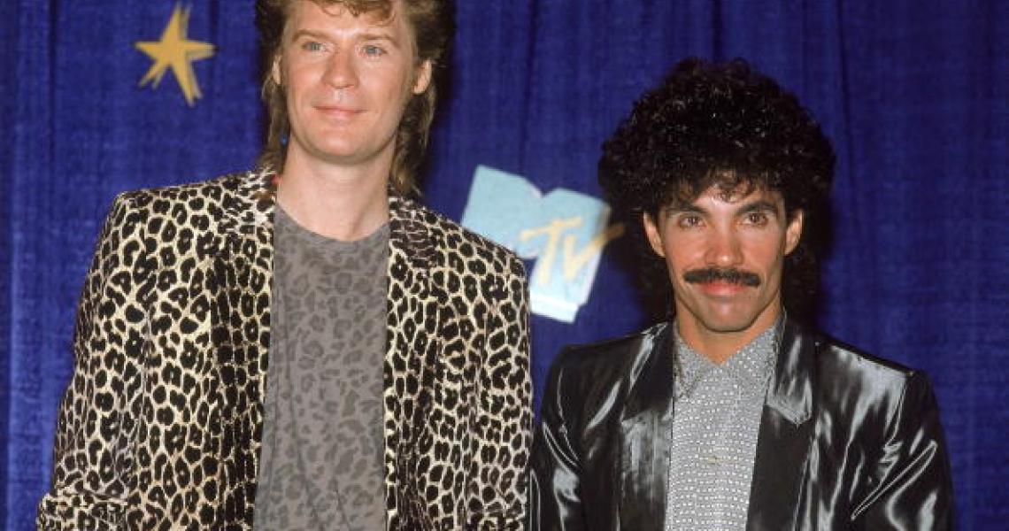 JANUARY 01: Musical performers Daryl Hall and John Oates. (Photo by DMI/The LIFE Picture Collection via Getty Images)