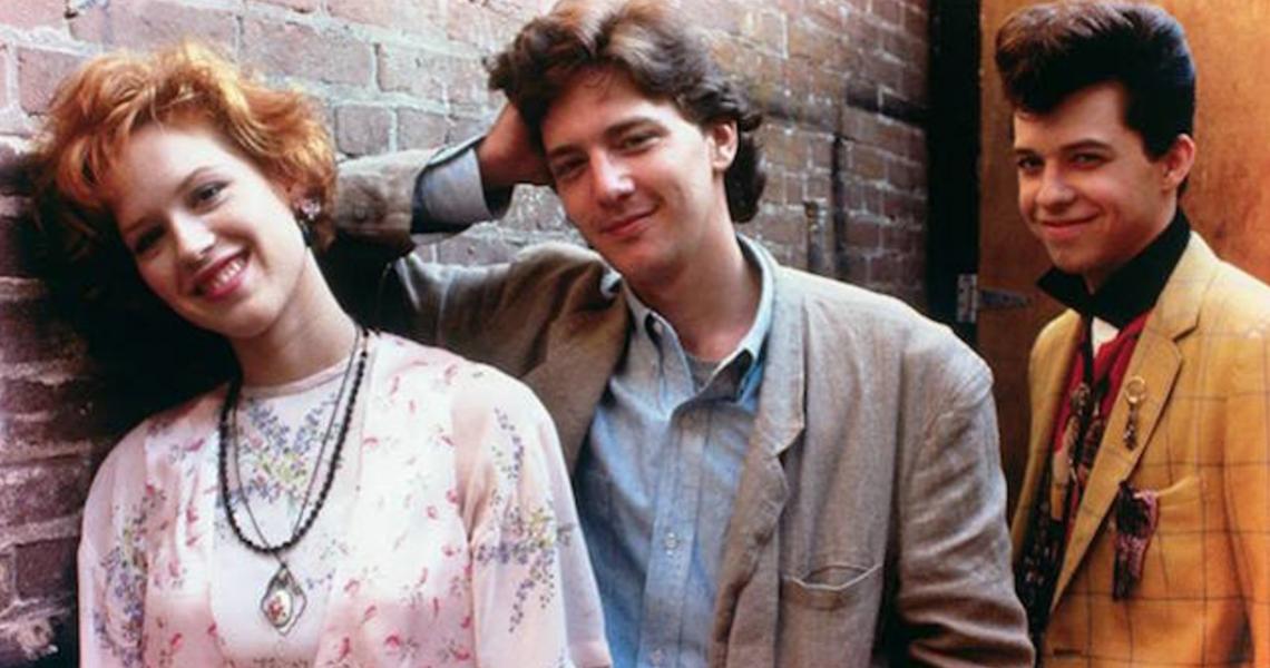 Scene from the movie Pretty in Pink