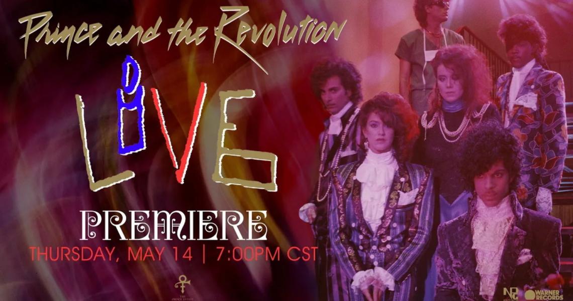 Prince and the Revolution Live is coming y'all 