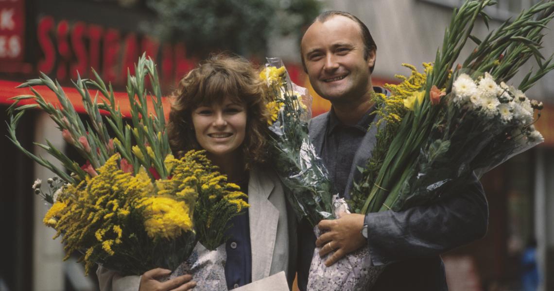 Julie Walters and Phil Collins in 'Buster.'