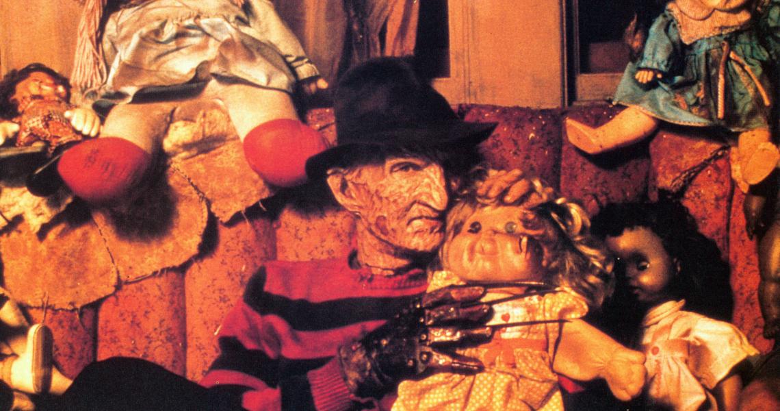 Freddy Krueger, the screen's spookiest slasher.
