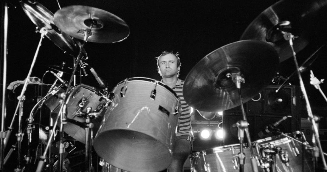 Phil Collins and some big drums