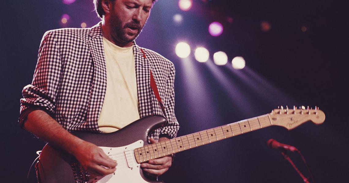 Eric Clapton in 1986