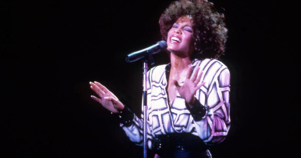 Whitney Houston in 1987