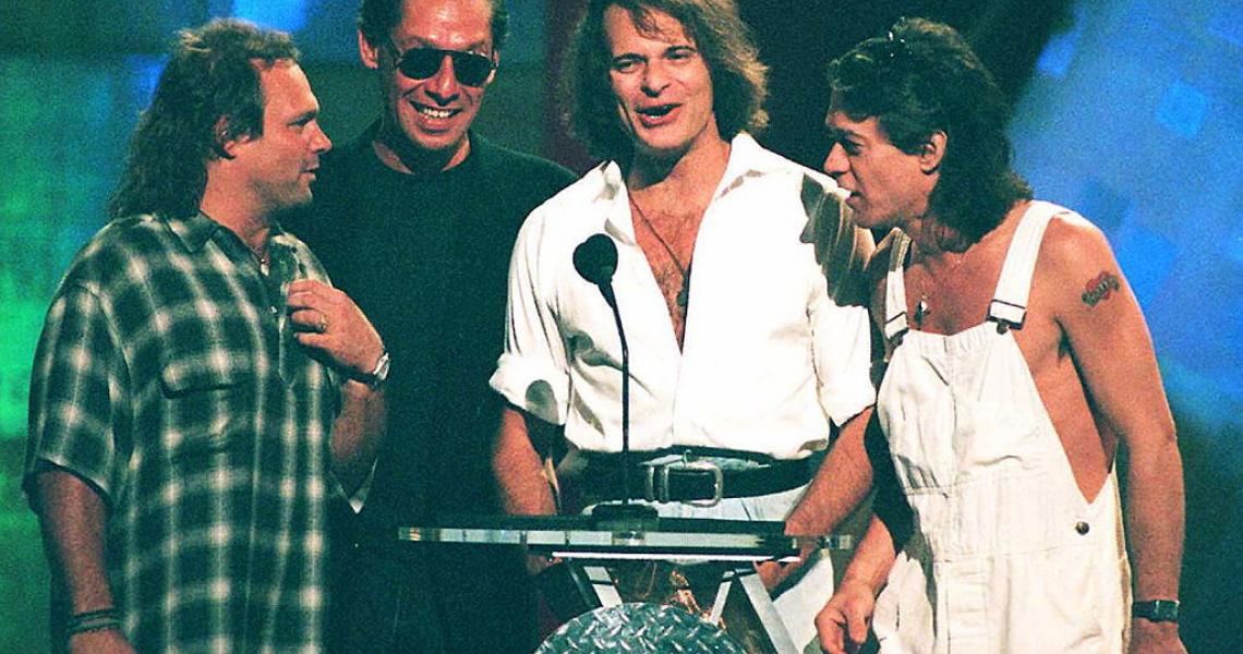 Van Halen at the 1996 MTV Video Music Awards
