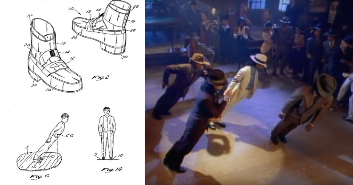Michael Jackson's patents for the "Smooth Criminal" illusion