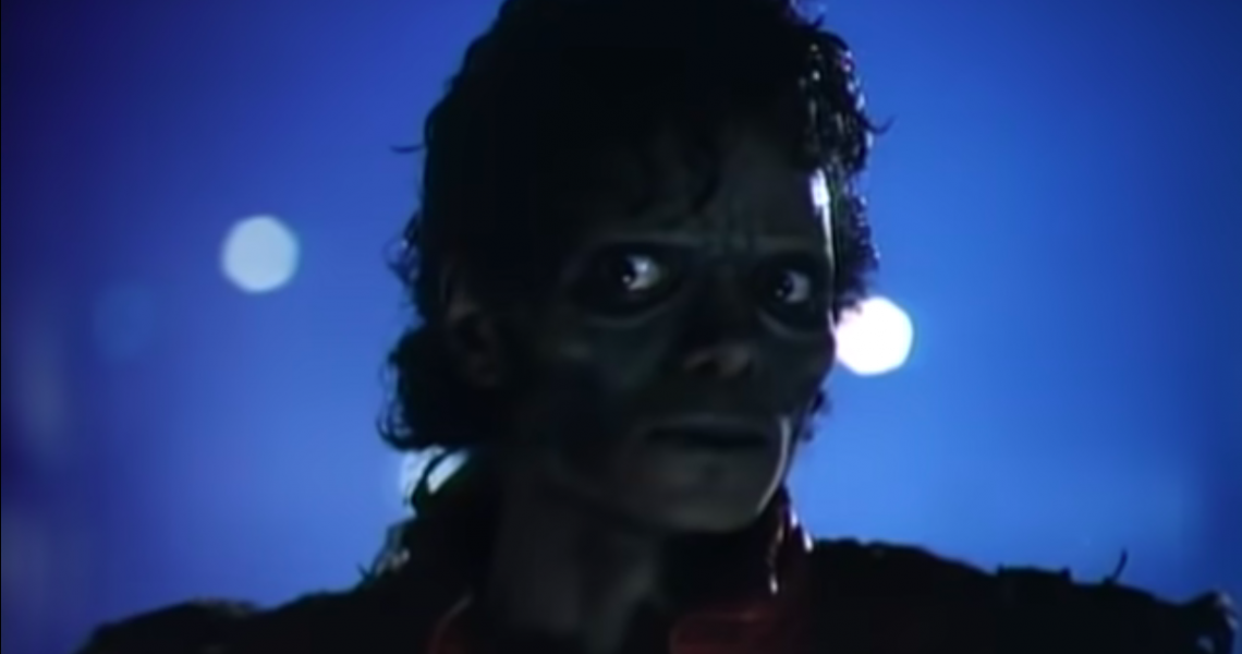 Michael Jackson in "Thriller"