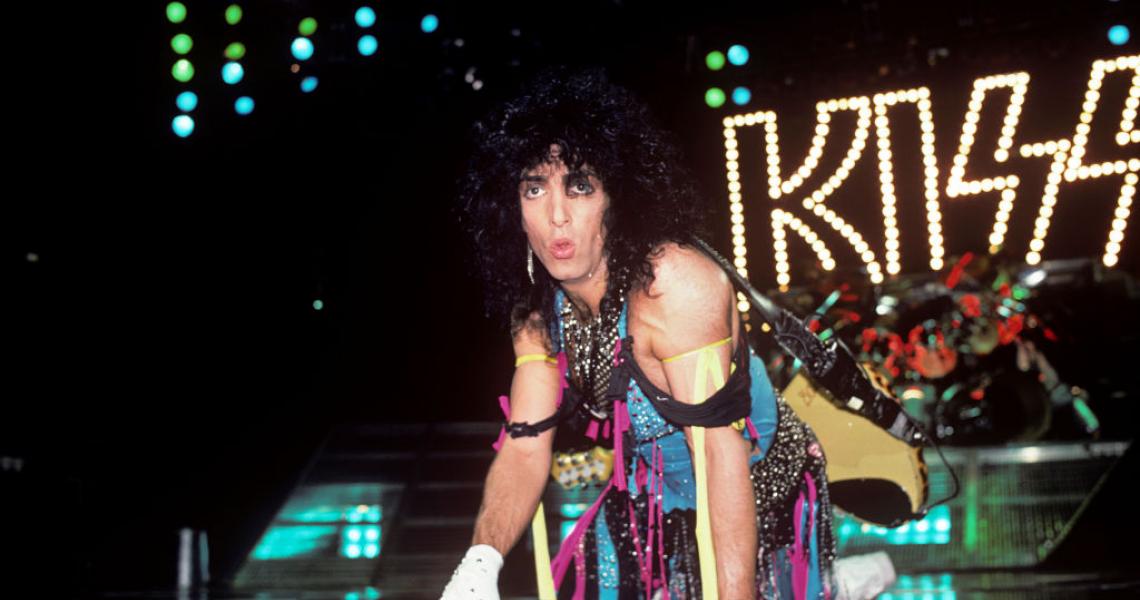 Paul Stanley - unmasked and unleashed - in 1985