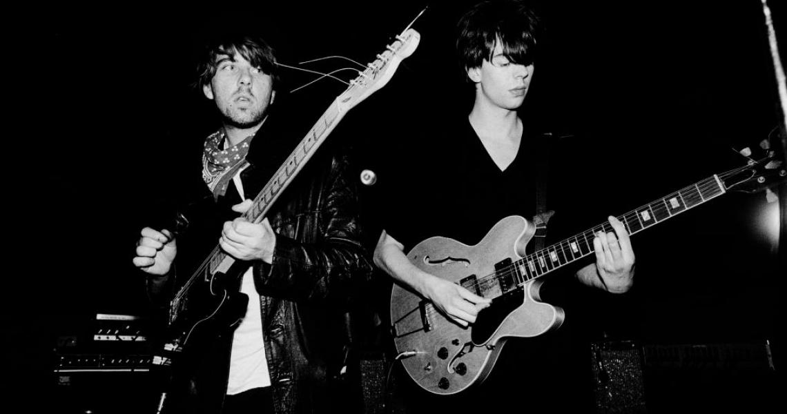 Will Sargeant and Ian McCulloch of Echo & The Bunnymen in 1981